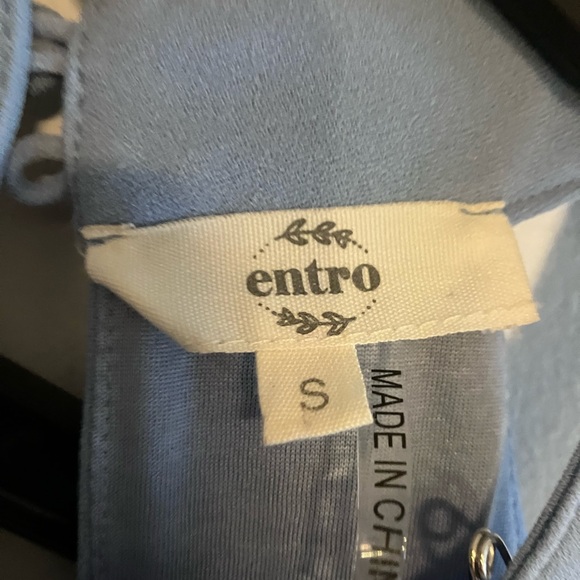 Blue cocktail romper. - Picture 2 of 2